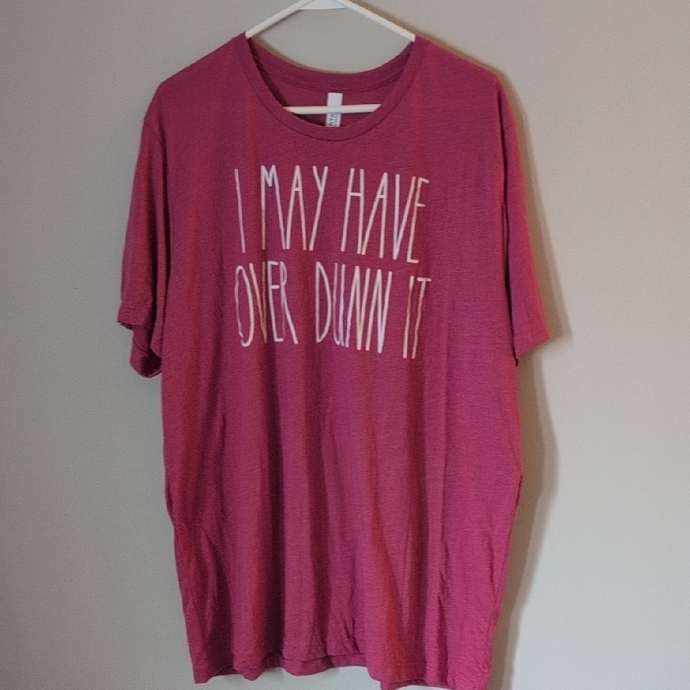 Bella Canvas Deep Pink Tee